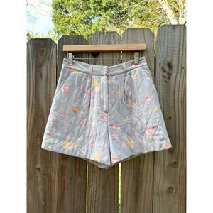 Jill Stuart Collection Quilted Bird Shorts